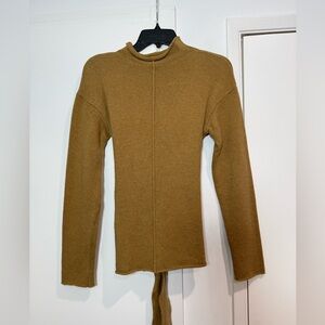 The Range Wrap knit sweater